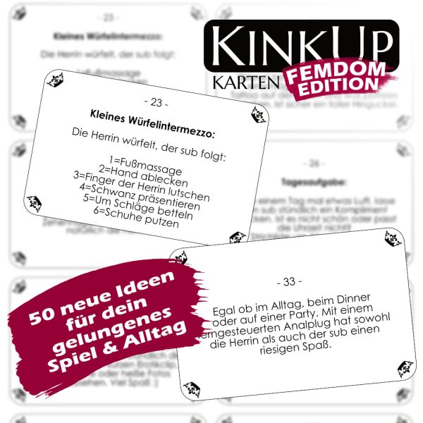 KinkUp-Karten - Femdom Edition - Download – Bild 3