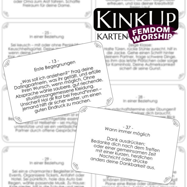KinkUp-Karten - Femdom Worship - Download – Bild 2